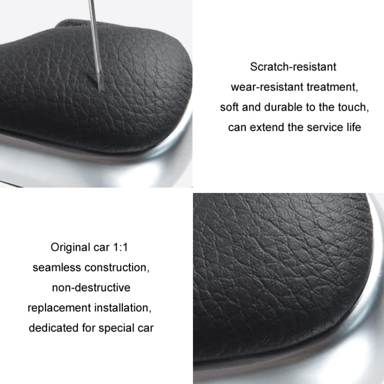 For BMW E Chassis Gear Lever Head, Universal For Left And Right Driving, Style: 3/5/7 Series X3 Z3 X6 Round Head Carbon Fiber Pattern - Shift Knob by PMC TechLife | Online Shopping South Africa | PMC TechLife | Buy Now Pay Later Mobicred