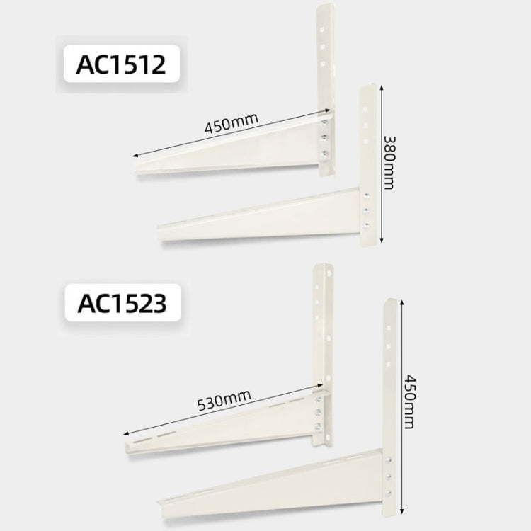 AC1512 1-2HP Thickened Cold Rolled Steel Air Conditioner Outside Unit Bracket Universal Air Conditioner Wall Mount Support - free shipping - PMC TechLife - Order now!