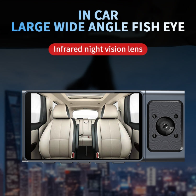 3 Camera Lens 3-inch IPS Screen WiFi Car Dash Cam 1080P Night Vision Dash Camera for Cars 64G - free shipping - PMC TechLife - Order now!