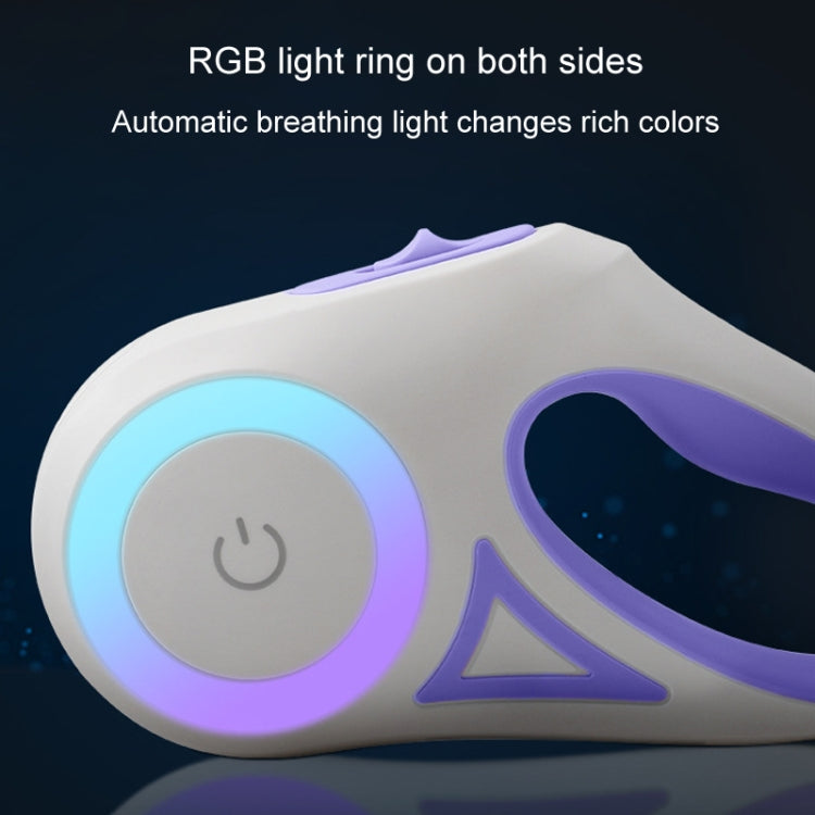 LED Light Luminous Pet Dog Leash Automatic Retractable Dog Walking Leash, Color: 5m Purple - Leashes & Chest Strap by PMC TechLife | Online Shopping South Africa | PMC TechLife | Buy Now Pay Later Mobicred