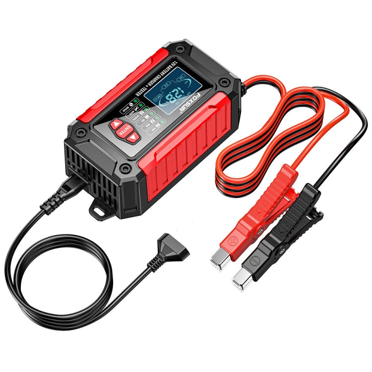 FOXSUR Cars Motorcycles 12V Lithium Cattery Charger With Battery Detection(UK Plug) - Battery Charger by FOXSUR | Online Shopping South Africa | PMC TechLife | Buy Now Pay Later Mobicred