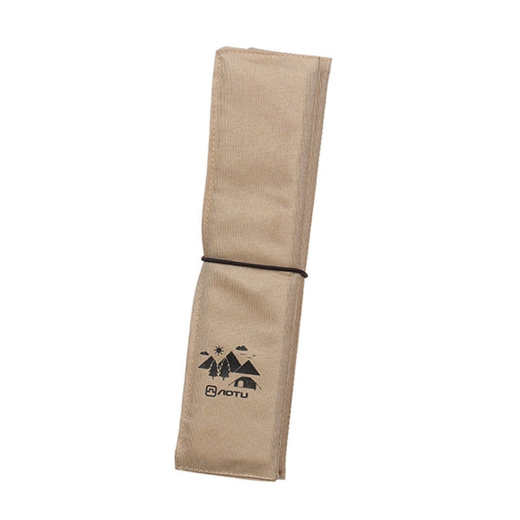 AOTU AT6225 Portable Waterproof Picnic Cushion Moisture-Proof Camping Cushion Thickened Outdoor Beach Travel Folding Small Cushion, Color: 4 Fold Khaki - Camping Mats by AOTU | Online Shopping South Africa | PMC TechLife | Buy Now Pay Later Mobicred