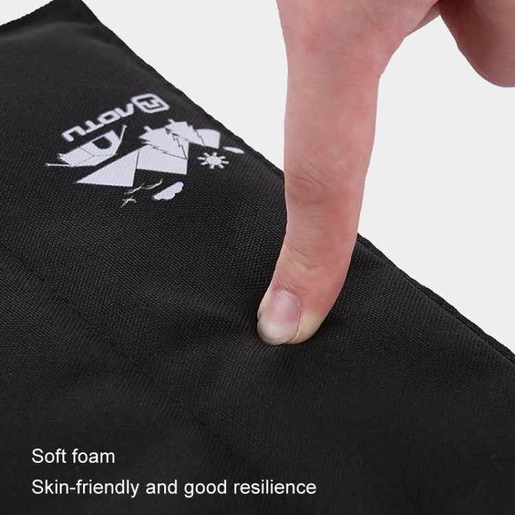AOTU AT6225 Portable Waterproof Picnic Cushion Moisture-Proof Camping Cushion Thickened Outdoor Beach Travel Folding Small Cushion, Color: 4 Fold Khaki - Camping Mats by AOTU | Online Shopping South Africa | PMC TechLife | Buy Now Pay Later Mobicred