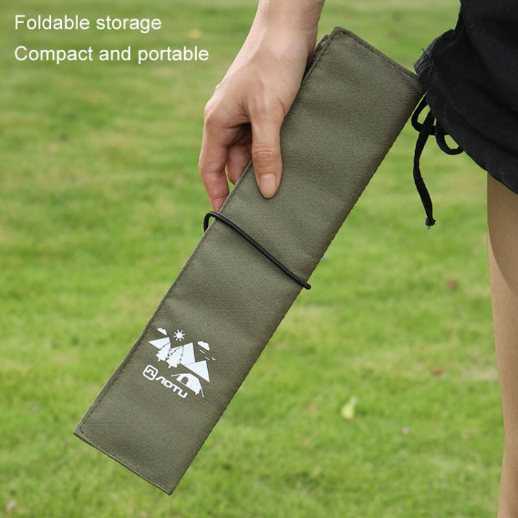 AOTU AT6225 Portable Waterproof Picnic Cushion Moisture-Proof Camping Cushion Thickened Outdoor Beach Travel Folding Small Cushion, Color: 4 Fold Army Green - Camping Mats by AOTU | Online Shopping South Africa | PMC TechLife | Buy Now Pay Later Mobicred