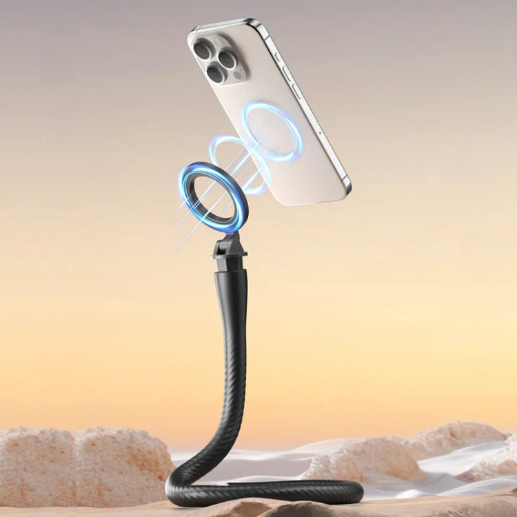 TELESIN P3-FM-01 Flexible Magnetic Fast Disassembly Magsafe Mobile Phone Bracket Sports Camera Entangled Fixed Holder(Grey) - Stand by TELESIN | Online Shopping South Africa | PMC TechLife | Buy Now Pay Later Mobicred