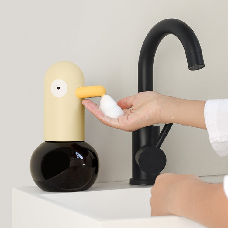 Cute Duck Automatic Foam Soap Dispenser Rechargeable Touchless Hand Washing Machine For Bathroom Kitchen(Yellow) - Soap Dispenser by PMc TechLife | Online Shopping South Africa | PMc TechLife | Buy Now Pay Later Mobicred