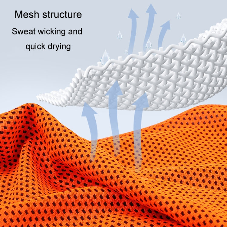 Sports Towel Set Travel Portable Quick Dry Cold Feeling Towel With Silicone Sleeve Storage Bag, Size: 30x80cm(Orange) - Sports Towels by PMC TechLife | Online Shopping South Africa | PMC TechLife | Buy Now Pay Later Mobicred