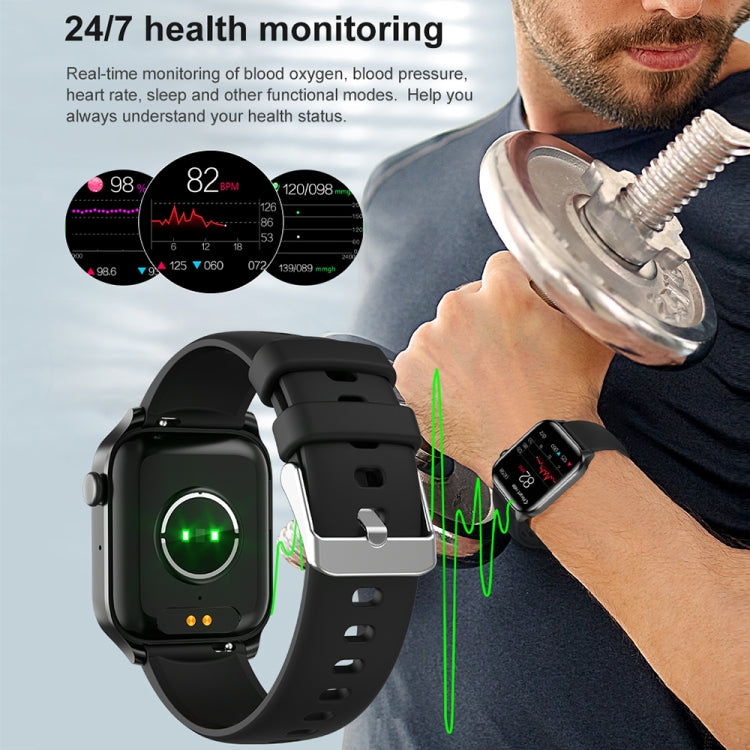 T12Pro 1.85-inch IP67 Waterproof Sports Health Monitoring Bluetooth Call Smart Watch(Pink) - Smart Watches by PMC TechLife | Online Shopping South Africa | PMC TechLife | Buy Now Pay Later Mobicred