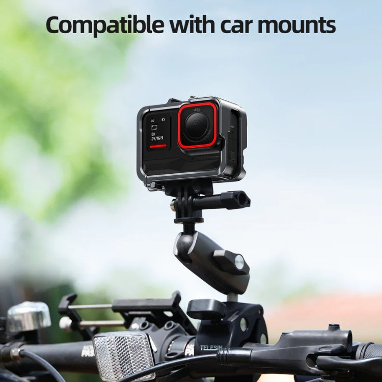 For Insta 360 Ace / Ace Pro TELESIN S6-FMS-02 Vertical Shot Quick Release Metal Rabbit Cage Body Protection Accessories - Mount & Holder by TELESIN | Online Shopping South Africa | PMC Jewellery | Buy Now Pay Later Mobicred