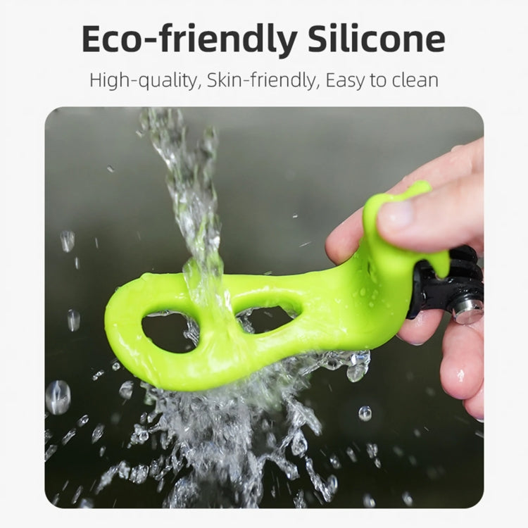 TELESIN TLQ-005 Elastic Quick Release Stand Multi-functional Fixed Silicone Strap Accessories(Green) - Holder by TELESIN | Online Shopping South Africa | PMC TechLife | Buy Now Pay Later Mobicred