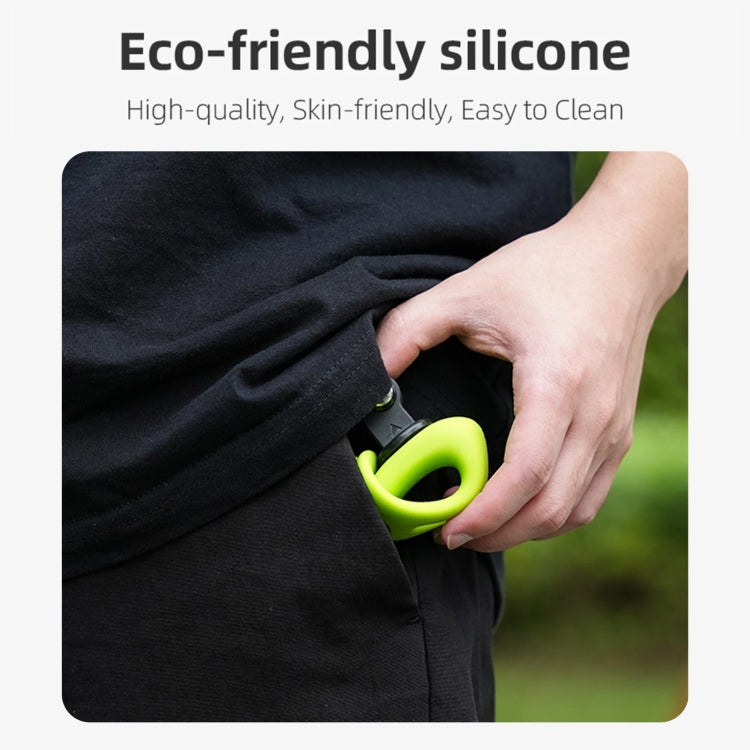 TELESIN TLQ-005 Elastic Quick Release Stand Multi-functional Fixed Silicone Strap Accessories(Green) - Holder by TELESIN | Online Shopping South Africa | PMC Jewellery | Buy Now Pay Later Mobicred