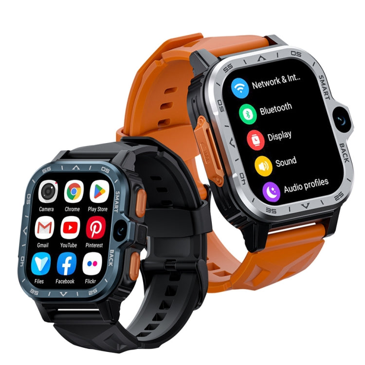 LOKMAT APPLLP 4 MAX 2.02-inch Android 8.1 Full Network Wifi Card Bluetooth Smart Watch(Navy Blue) - Smart Watches by LOKMAT | Online Shopping South Africa | PMC Jewellery | Buy Now Pay Later Mobicred