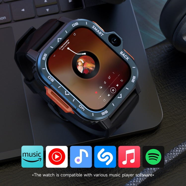 LOKMAT APPLLP 4 MAX 2.02-inch Android 8.1 Full Network Wifi Card Bluetooth Smart Watch(Silver) - free shipping - PMC TechLife - Order now!