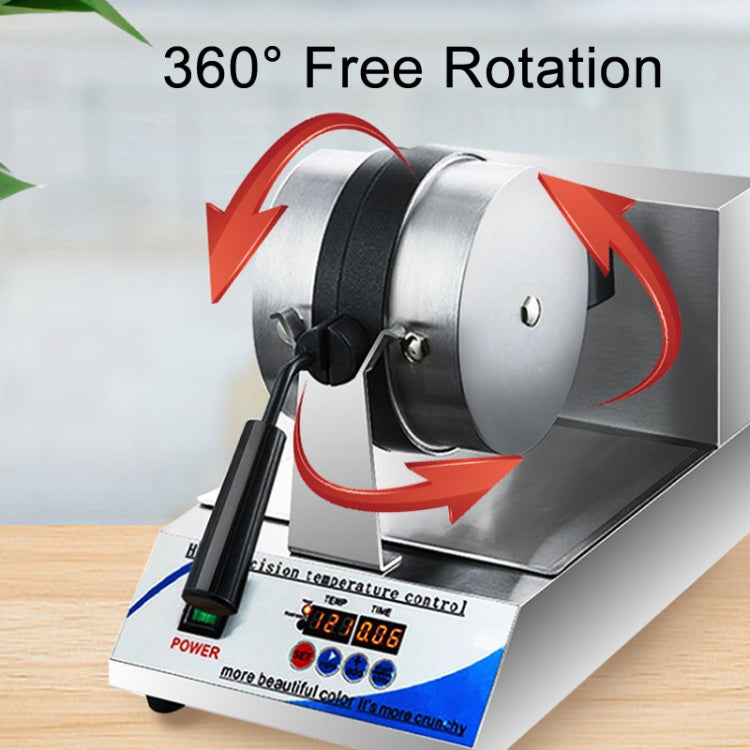 1200W  Commercial Waffle Maker Stainless Steel Rotatable Waffle Machine EU Plug - free shipping - PMC TechLife - Order now!