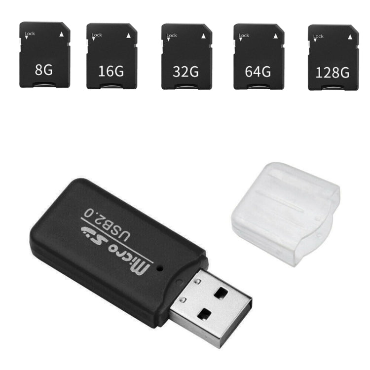 CCD Digital Camera Memory Card + Card Reader(32G) -  by PMC TechLife | Online Shopping South Africa | PMC TechLife | Buy Now Pay Later Mobicred