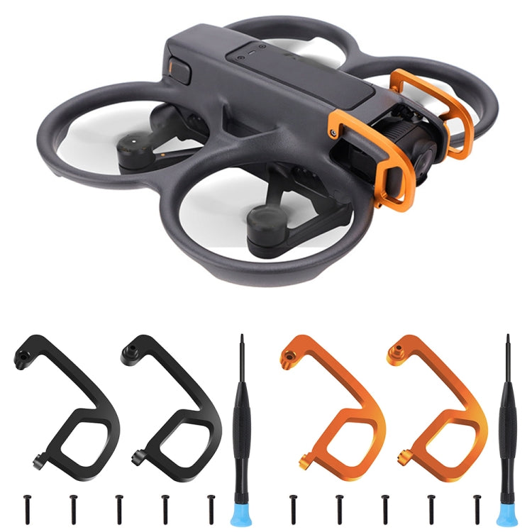 For DJI Avata 2 CQT Aluminum Alloy Drone Gimbal Lens Anti-collision Bumper(Orange) - Other by CQT | Online Shopping South Africa | PMC TechLife | Buy Now Pay Later Mobicred