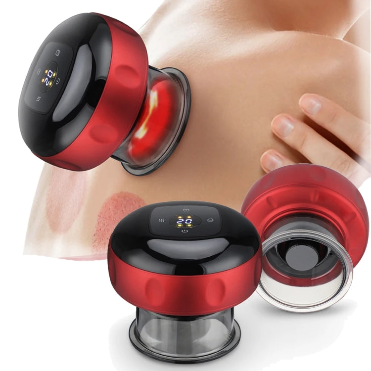 12-speed Remote Control Cupping Therapy Massager Set with 3 Cups(White) - free shipping - PMC TechLife - Order now!