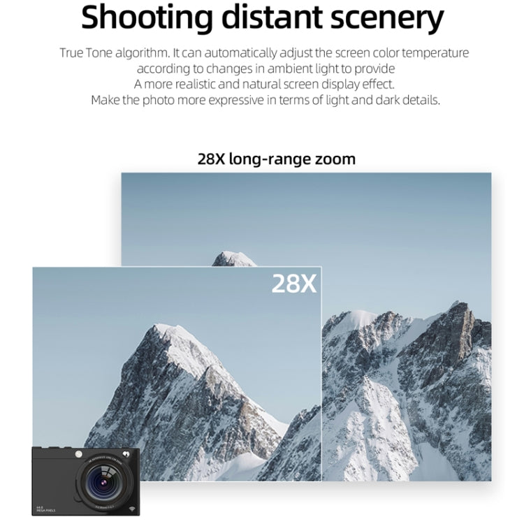 High-Definition CCD Digital Camera 64 Million WiFi Card Camera, Color: White + Microphone/Fill Light/Headphone Cable - free shipping - PMC TechLife - Order now!