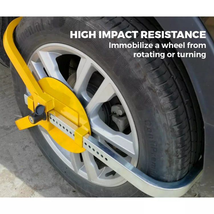 Car Anti-theft Lock SUV Wheel Three-prong Lock With Suction Cup, Style: With Disc - Others by PMC TechLife | Online Shopping South Africa | PMC TechLife | Buy Now Pay Later Mobicred