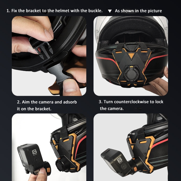 Magnetic Quick Release Motorcycle Helmet Chin Stand Mount For  Action Camera - free shipping - PMC TechLife - Order now!