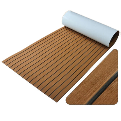 240x90x0.6cm Yacht RV Modification Imitation Teak Floor EVA Anti-slip Mat - Floor Mats by PMC Jewellery | Online Shopping South Africa | PMC Jewellery | Buy Now Pay Later Mobicred