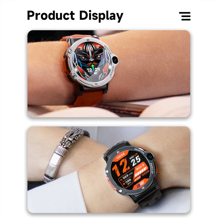 LOKMAT APPLLP6 PRO 1.54-inch 4G+64G Android 8.1 Dual-camera Independent Card Smart Watch(Black) - free shipping - PMC TechLife - Order now!
