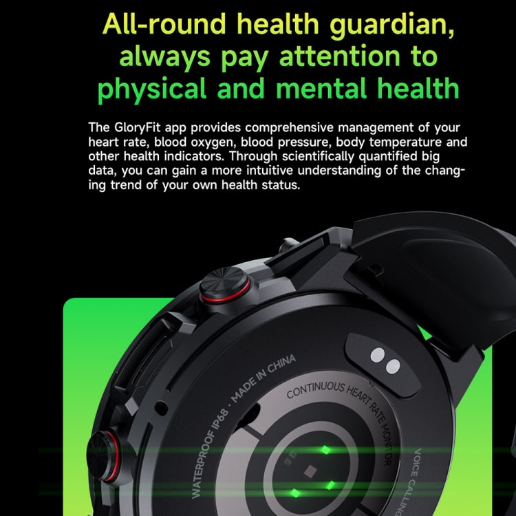 LOKMAT ZEUS4 PRO 1.43-Inch IP68 Waterproof Health Monitoring Bluetooth Call Smart Watch(Black) - free shipping - PMC TechLife - Order now!