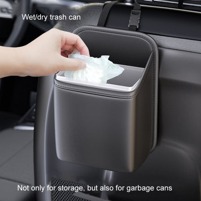 Car Seat Storage Bag With Waterproof Bucket Car Storage Multifunctional Trash Can(Grey) - Stowing Tidying by PMC Jewellery | Online Shopping South Africa | PMC Jewellery | Buy Now Pay Later Mobicred