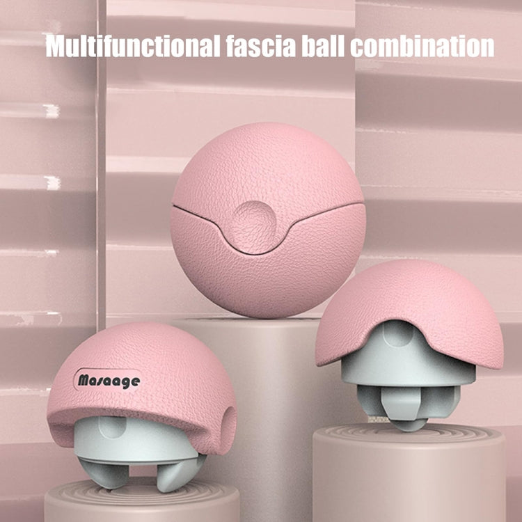 3-in-1 Multifunctional Fitness Yoga Massage Fascia Ball Cervical Meridian Massager(Pink) - free shipping - PMC TechLife - Order now!