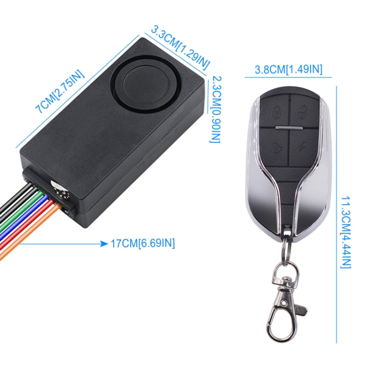 Electric Vehicle Anti-theft Remote Alarm Keyless Quick Vehicle Search(48-72V) - Theft Protection by PMC Jewellery | Online Shopping South Africa | PMC Jewellery | Buy Now Pay Later Mobicred