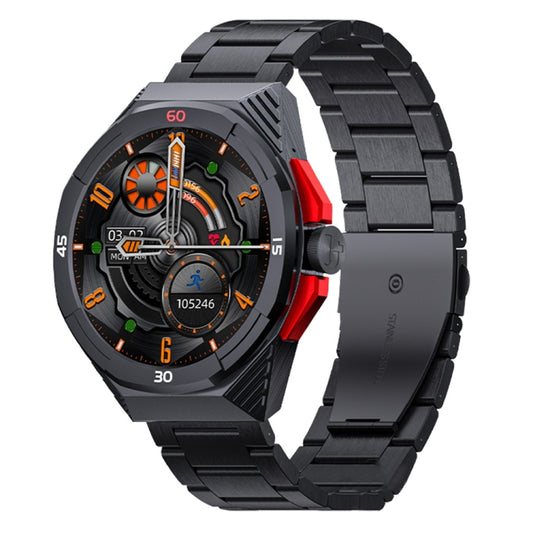 LOKMAT COMET2 PRO 1.46-Inch 5ATM Waterproof Bluetooth Call Smart Watch, Color: Black Stainless Steel - Smart Watches by LOKMAT | Online Shopping South Africa | PMC Jewellery | Buy Now Pay Later Mobicred