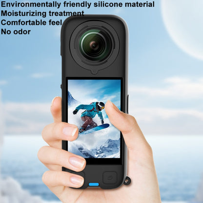 For Insta360 X4 CYNOVA OX4-JST-CY Body Silicone Case(Black) - Case & Bags by CYNOVA | Online Shopping South Africa | PMC Jewellery | Buy Now Pay Later Mobicred