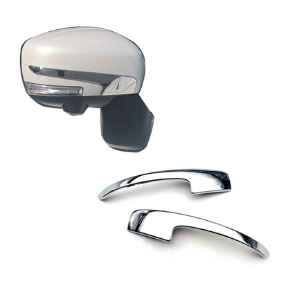 For Suzuki 2024 Spacia Costom Right-hand Drive Rearview Mirror Anti-collision Decorative Strip - Decorative Strip by PMC Jewellery | Online Shopping South Africa | PMC Jewellery | Buy Now Pay Later Mobicred