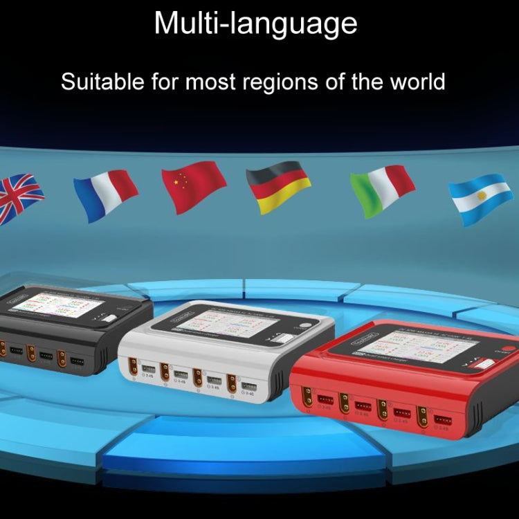 ToolkitRC Q4AC Four-Channel Airplanes And Drones Model Li-Po Battery Balance Charger(EU Plug) - free shipping - PMC Jewellery - Order now!