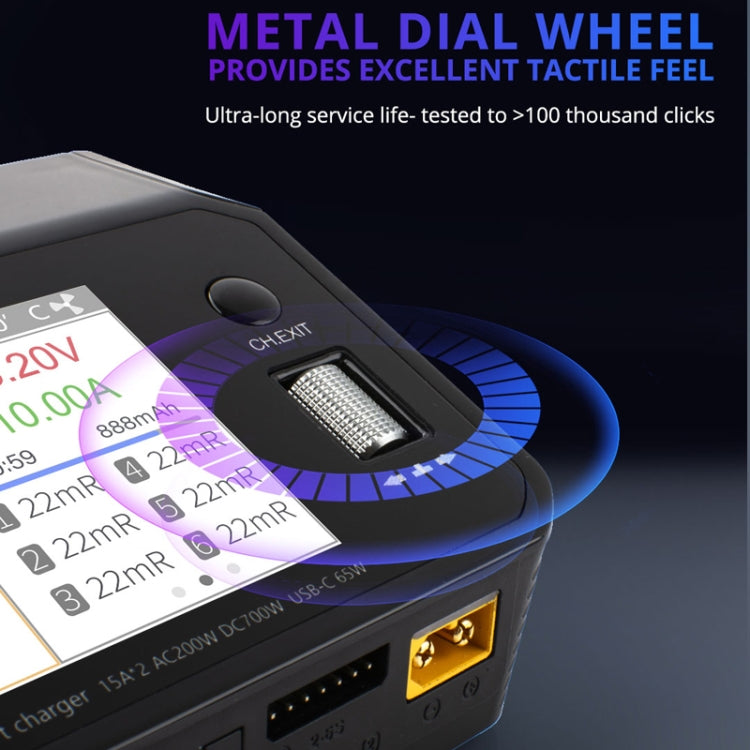 ToolkitRC M6DAC Dual Way Aeromodelling Drone Li-Po Battery Balance Charger(EU Plug) - free shipping - PMC Jewellery - Order now!