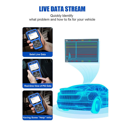 Nexas NL101 Universal OBD2 Scanner Diagnostic Tool & Battery Tester With OBDII - Electronic Test by Nexas | Online Shopping South Africa | PMC Jewellery | Buy Now Pay Later Mobicred