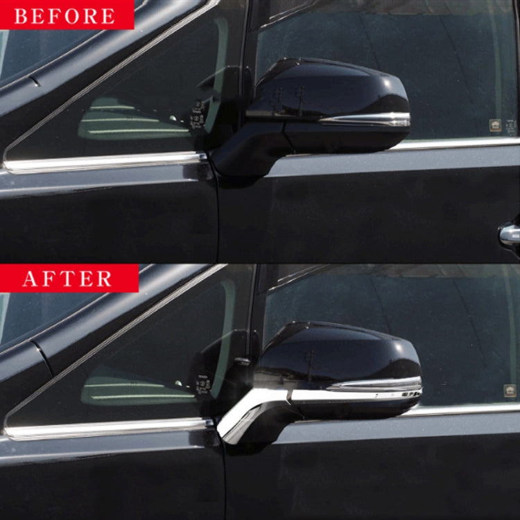 For 2016-2019 Toyota Alphard/Vellfire Rearview Mirror Trim(Left-hand Drive) - Decorative Strip by PMC Jewellery | Online Shopping South Africa | PMC Jewellery | Buy Now Pay Later Mobicred