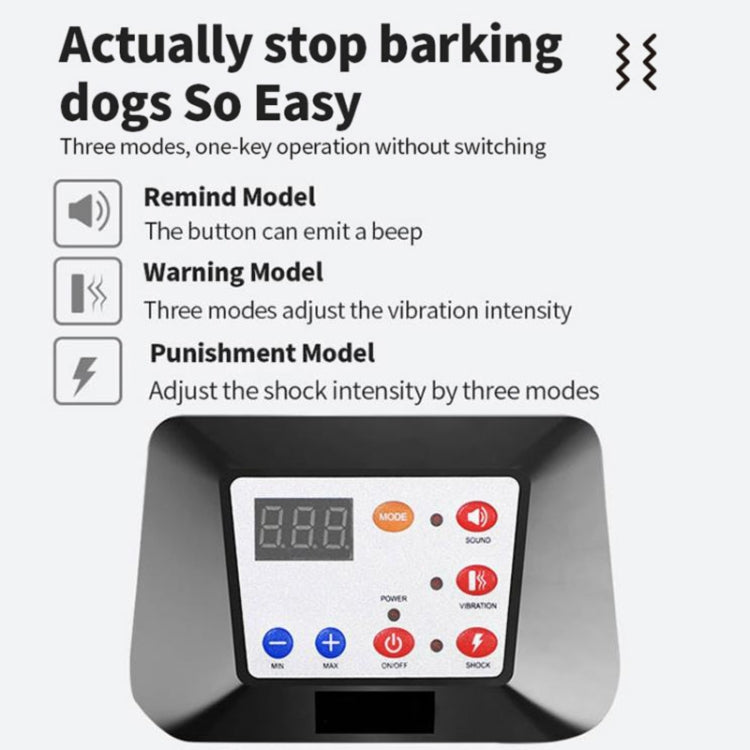 1 Drag 3 Pet Electronic Fence Wireless Dog Trainer Smart Electric Shock Dog Collar(Black) - Training Aids by PMC TechLife | Online Shopping South Africa | PMC TechLife | Buy Now Pay Later Mobicred