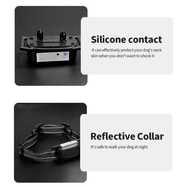 1 Drag 1 Pet Electronic Fence Wireless Dog Trainer Smart Electric Shock Dog Collar(Black) - Training Aids by PMC TechLife | Online Shopping South Africa | PMC TechLife | Buy Now Pay Later Mobicred
