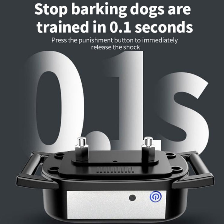 1 Drag 1 Pet Electronic Fence Wireless Dog Trainer Smart Electric Shock Dog Collar(Black) - Training Aids by PMC TechLife | Online Shopping South Africa | PMC TechLife | Buy Now Pay Later Mobicred