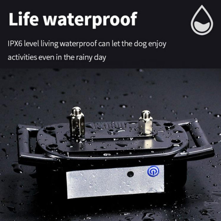 1 Drag 2 Pet Electronic Fence Wireless Dog Trainer Smart Electric Shock Dog Collar(Black) - Training Aids by PMC TechLife | Online Shopping South Africa | PMC TechLife | Buy Now Pay Later Mobicred