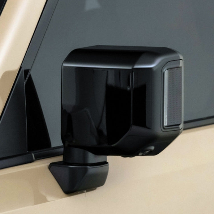 For 2024 Toyota Prado/Land Cruiser LC250 Right Hand Drive Mirror Cover(Piano Black) - Convex Mirror & Accessories by PMC Jewellery | Online Shopping South Africa | PMC Jewellery | Buy Now Pay Later Mobicred