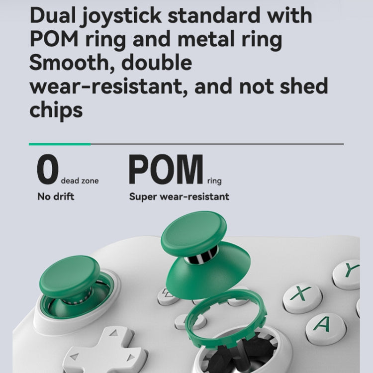 Z03 Wireless Bluetooth Game Controller For Switch / IOS / Android / PC / PS3 / PS4, Spec: Star White+Bracket - free shipping - PMC Jewellery - Order now!