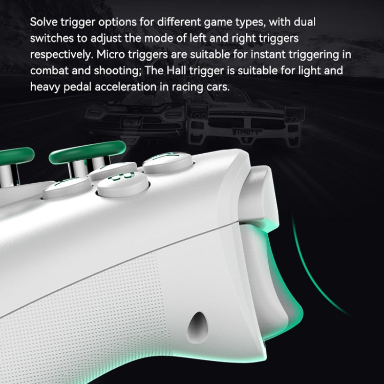 Z03 Wireless Bluetooth Game Controller For Switch / IOS / Android / PC / PS3 / PS4, Spec: Star White+Bracket - free shipping - PMC Jewellery - Order now!