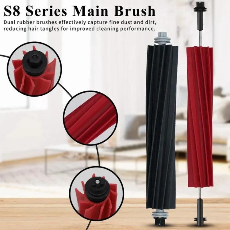 For Roborock G20 / S8 Plus / S8 / S8 Pro Vacuum Cleaner Accessories 1pair White Side Brush - free shipping - PMc TechLife - Order now!