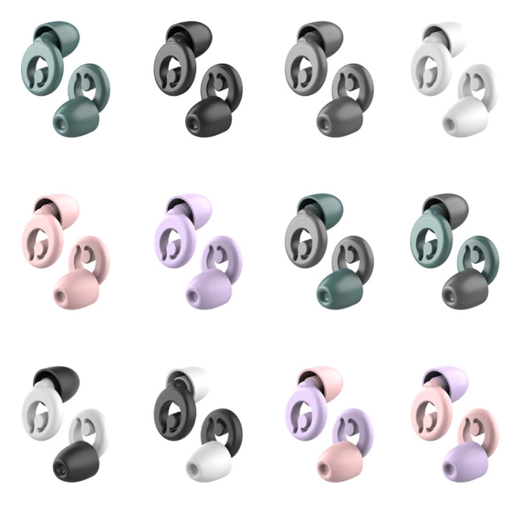 Silicone Sleep Soundproof Noise Reducing Earplugs Swimming Waterproof Earplugs(Black) - free shipping - PMC TechLife - Order now!