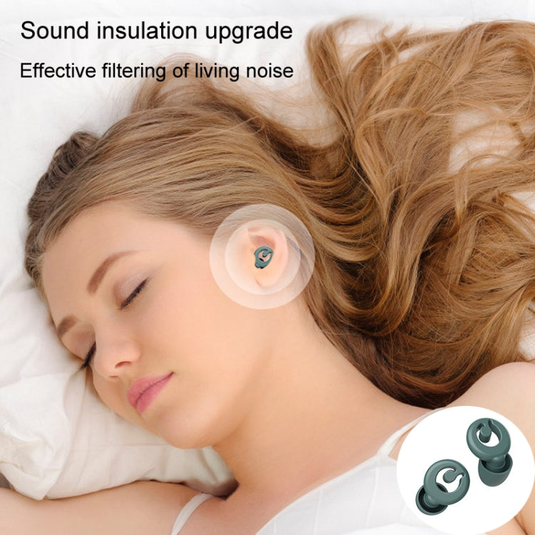 Silicone Sleep Soundproof Noise Reducing Earplugs Swimming Waterproof Earplugs(Green) - free shipping - PMC TechLife - Order now!
