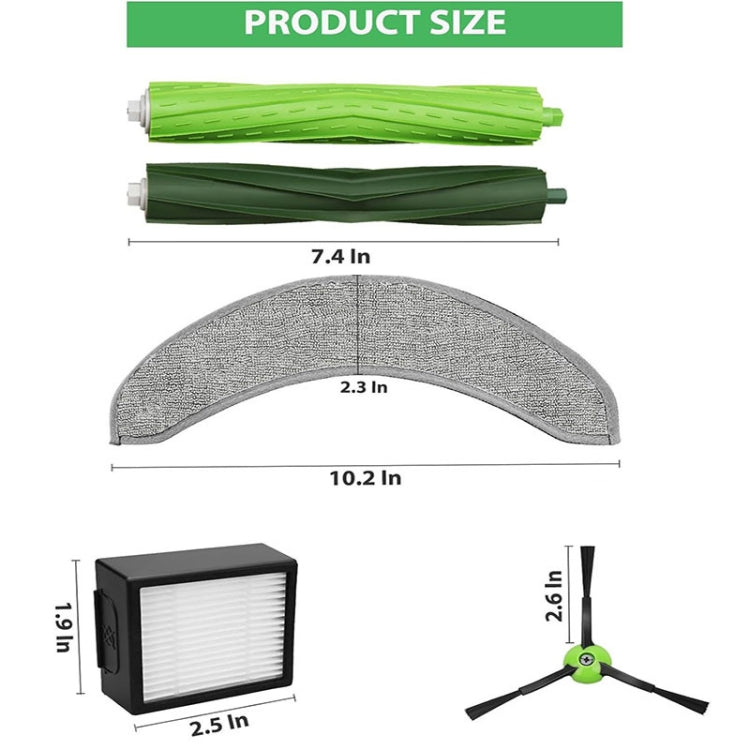 For iRobot Roomba Combo J7+ Robot Vacuum And Mop Accessories 1set Main Brush - free shipping - PMc TechLife - Order now!
