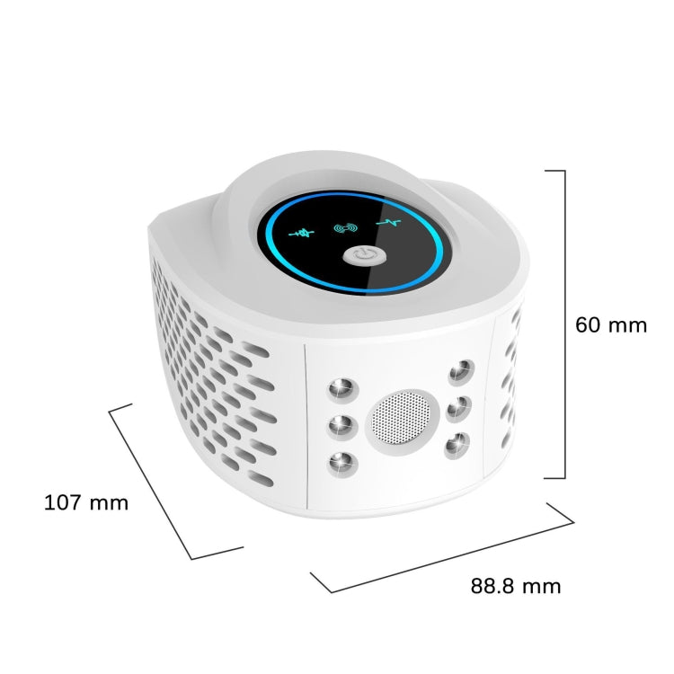 QSQ218 Multifunctional LED Household Indoor High-power Ultrasonic Mouse Repellent EU Plug(Black) - Repellents by PMc TechLife | Online Shopping South Africa | PMc TechLife | Buy Now Pay Later Mobicred