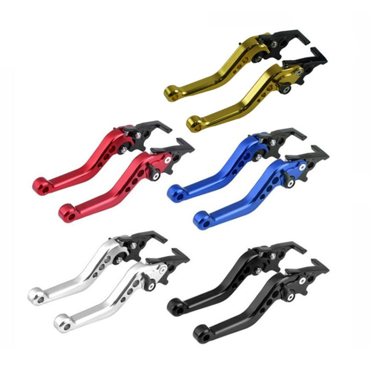 1pair Motorcycle CNC Six Speed Dual Disc Brake Handlebar Cowl Adjustable Electric Bike Brake Lever(Silver) - Motorbike Brakes by PMC TechLife | Online Shopping South Africa | PMC TechLife | Buy Now Pay Later Mobicred